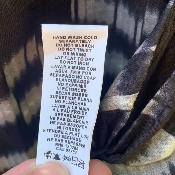 Vitamin A.  Black and white print maxi dress - Picture 11 of 14